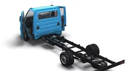Iveco Daily Single Cab HQ Interior L5 Chassis 2023 3D model