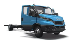 Iveco Daily Single Cab HQ Interior L7 Chassis 2023 3D model