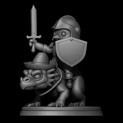 Knight Penguin & Dragon Buddy