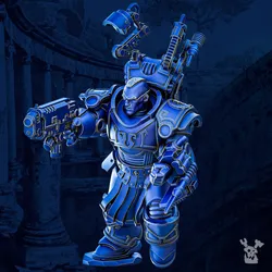 Legio Prima Victrix Medic - Prime Armored Space Leader