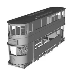 London E3 type tram 1/148 scale