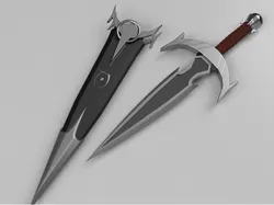 Mehrunes' Razor and Scabbard