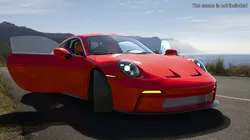Modern Sport Car Red Rigged 3D model