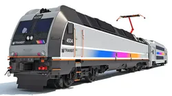 New Jersey NJ Transit Train 3D model