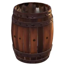 Open Wooden Cask