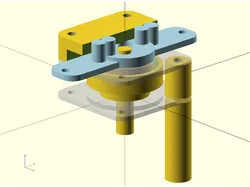 Rotational-Translational Motion Device using Stepper Motor