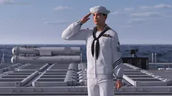 Asian Sailor US Navy Rigged 3D model