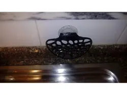 "Coral" wall-suction cup soap dish