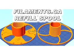 Filaments.ca EconoFil™ Refill Coils 1KG Master Spool