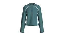 Girls Contrast Trim Track Jacket 3D model