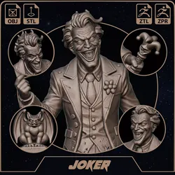 Joker 3D print model