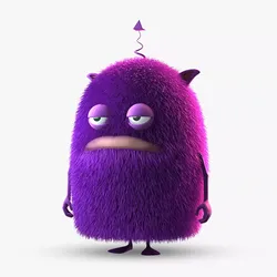 Purple Creature 3D model