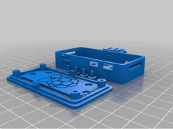 Raspberry Pi Zero case w. flexmounts