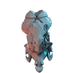 Ruby Weapon Evolution IV - Board Game Miniature STL 3D print model