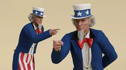 Uncle Sam Pointing Pose 3D model
