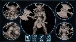 Valkyrie  3D print model