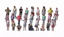 Various Character Models 3D model