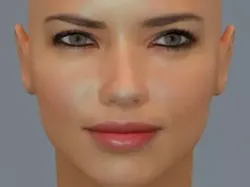 Adriana Lima 3D model