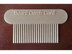 Beard Comb Card