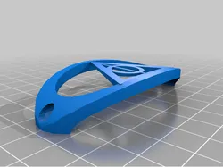 Deathly Hallows Hair Clip Slider