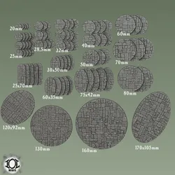 Flagstone Bases Collection ( Round)