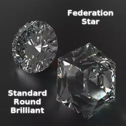 Gem Collection two diamonds 3D model