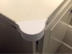 Ikea Nightstand Rounded Corner