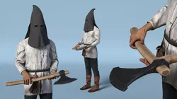Inquisition Torturer with Battle Axe 3D model