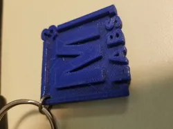 M3 Logo Keychain