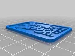 Octoprint Cover Plaque