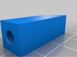 PTFE cutting guide for Prusa i3 MK2