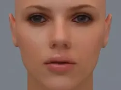 Scarlett Johansson 3D model