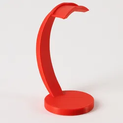 Sleek Curved Headphone Stand — Modern and Minimalist Design