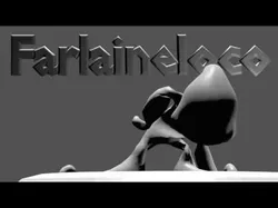 The Pixxi humanoid creature Low-poly 3D model