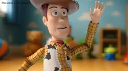 Toy Story Sheriff Woody Poseable Figure 3D model