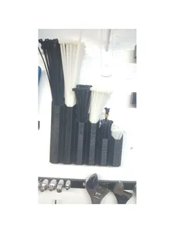 Zip tie organizer