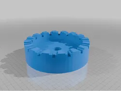 142 mm Vacuum Filtration Holder with Sectioning Guide