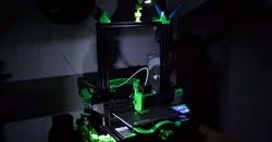 Adjustable 2020 USB LED Mount - Ender, CR-10