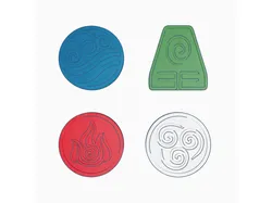 Avatar the Last Airbender Magnets