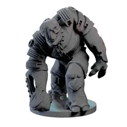 Brutus, Merg Warrior - Sci-Fi Mercenary STL