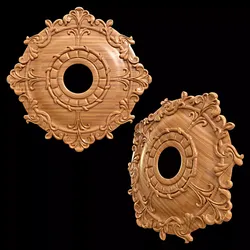 Ceiling Medallion 04 3D model