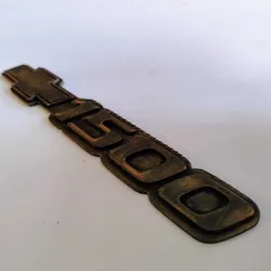 Chevrolet 1500 Bronze Style Badge Emblem - Silverado & Cheyenne | STL