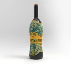 Classic Wine Bottle