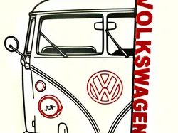 Creality Cloud | Volkswagen T1 Arte de Parede Decoração de Ônibus VW Clássico | ملفات الطابعة ثلاثية الأبعاد