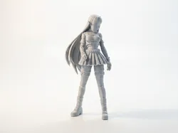 Elf Warrior Figurine Fantasy Collectible 3D Printable