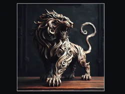 Free Sculptures & Artworks STL Download - lionby Толя Сахар