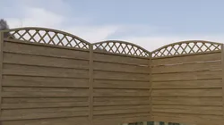 Garden Wood Wall - 2k Textures LOW POLY 3D model