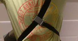 Hook buckle for messenger bag