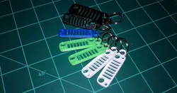 Jeep Wrangler JK & JKU Grill Keychain