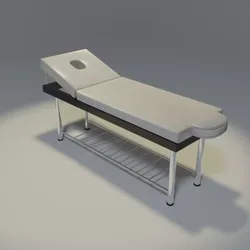 Massage bed 3D model